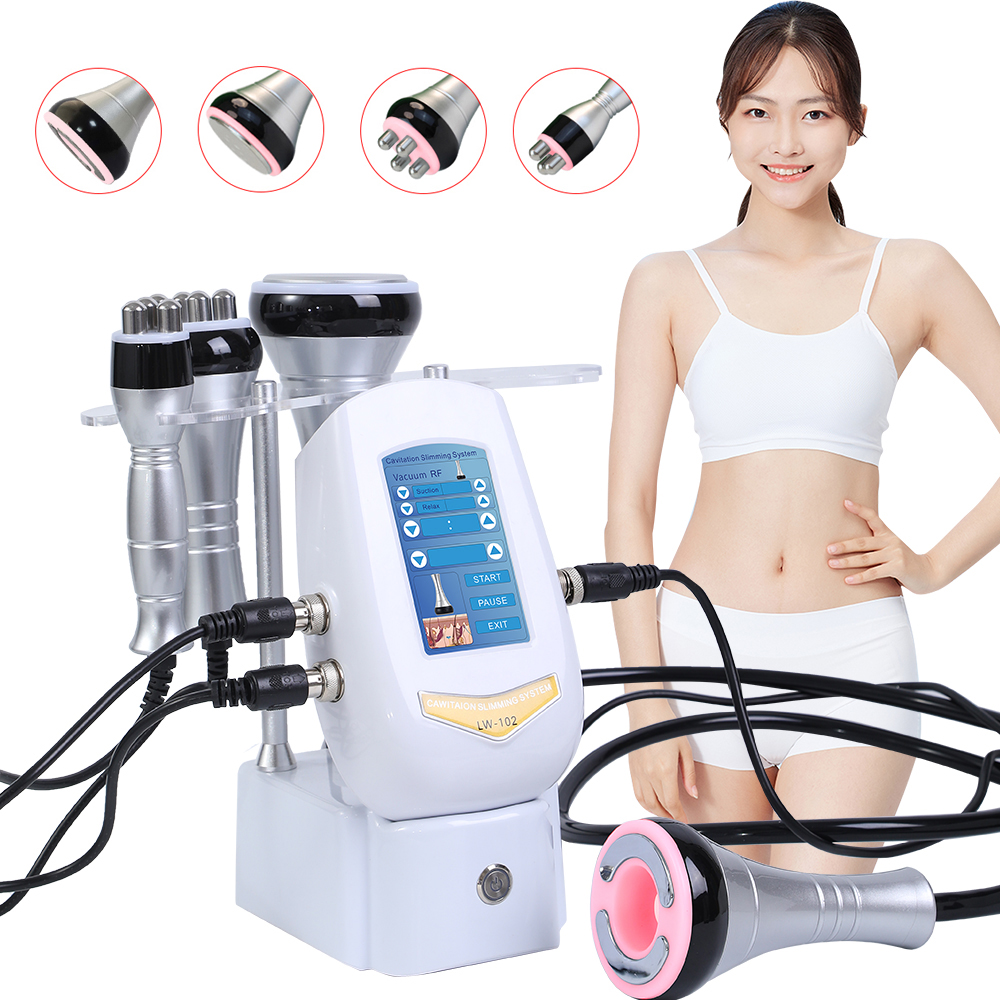 Spa Wellness Massage - 4-in-1 40K Cavitation Machine Ultrasonic Vacuum
