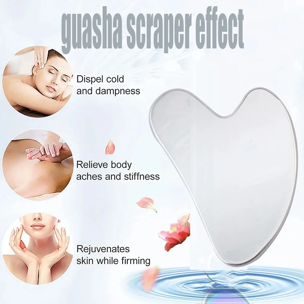 Gua Sha Facial Massage Stainle - Spa Wellness Massage avis et prix