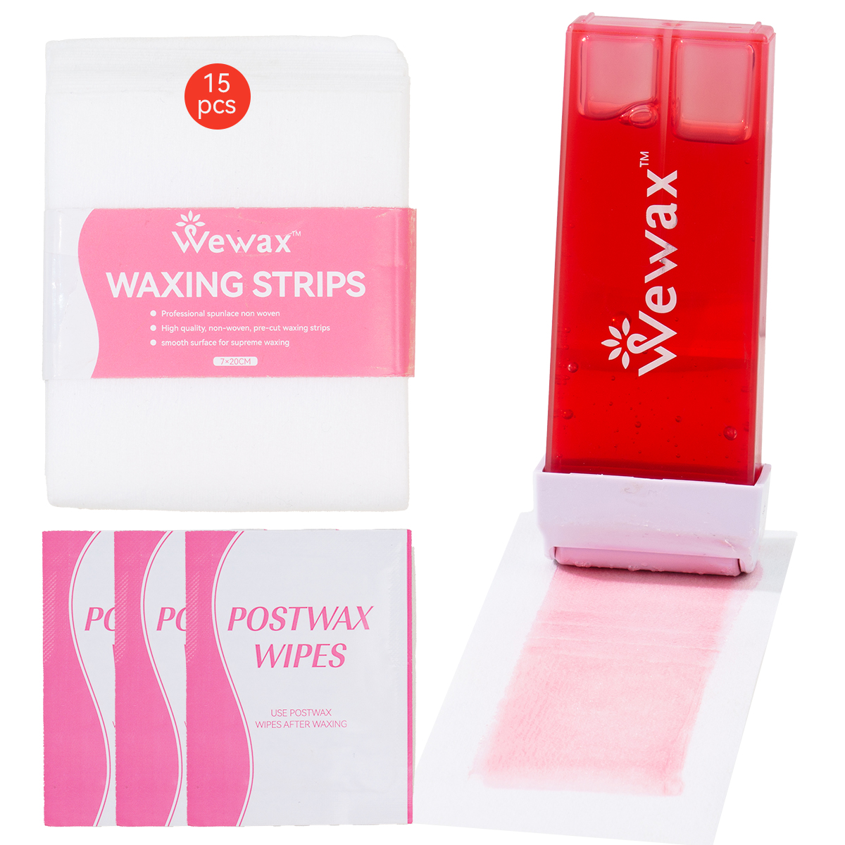 19Pcs Rose Fragrance Honey Wax - Waxing Kit Home avis et prix