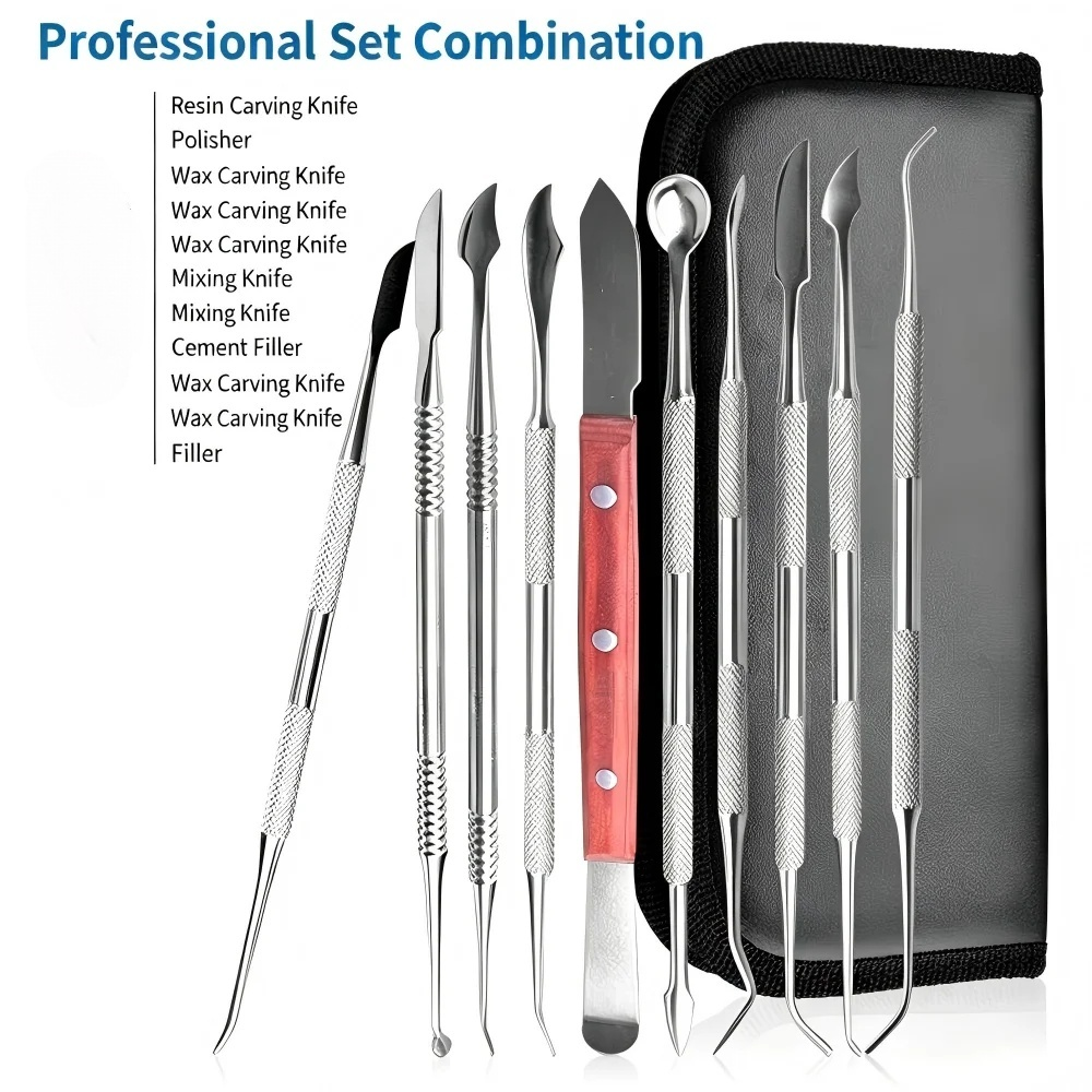 10Pcs Dental Carving And Filli - Waxing Kit Home avis et prix