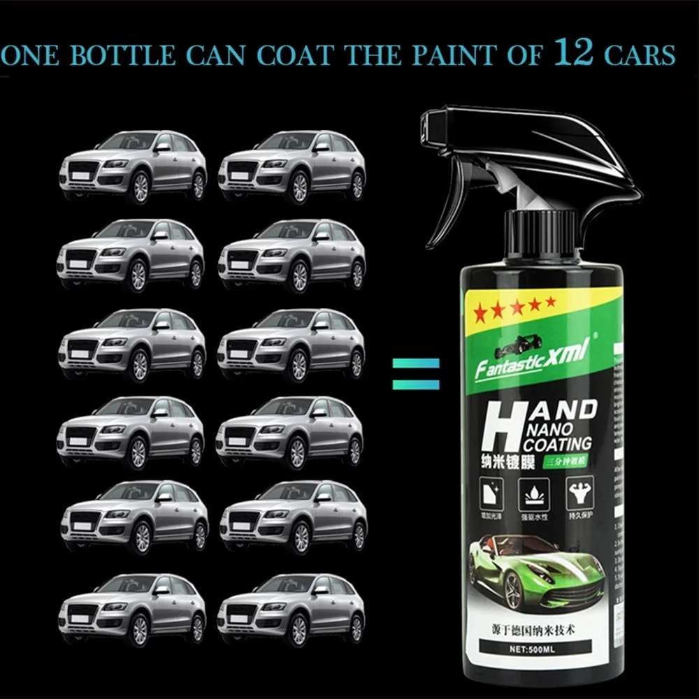 500Ml Nano Ceramic Car Coating - Waxing Kit Home avis et prix