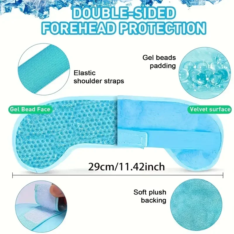 Hot/Cold Gel Bead Migraine Wra - Spa Wellness Massage avis et prix
