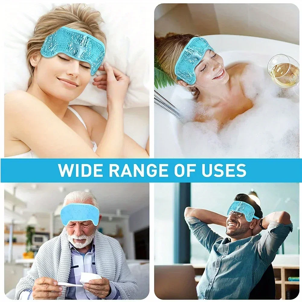 Hot/Cold Gel Bead Migraine Wra - Spa Wellness Massage avis et prix