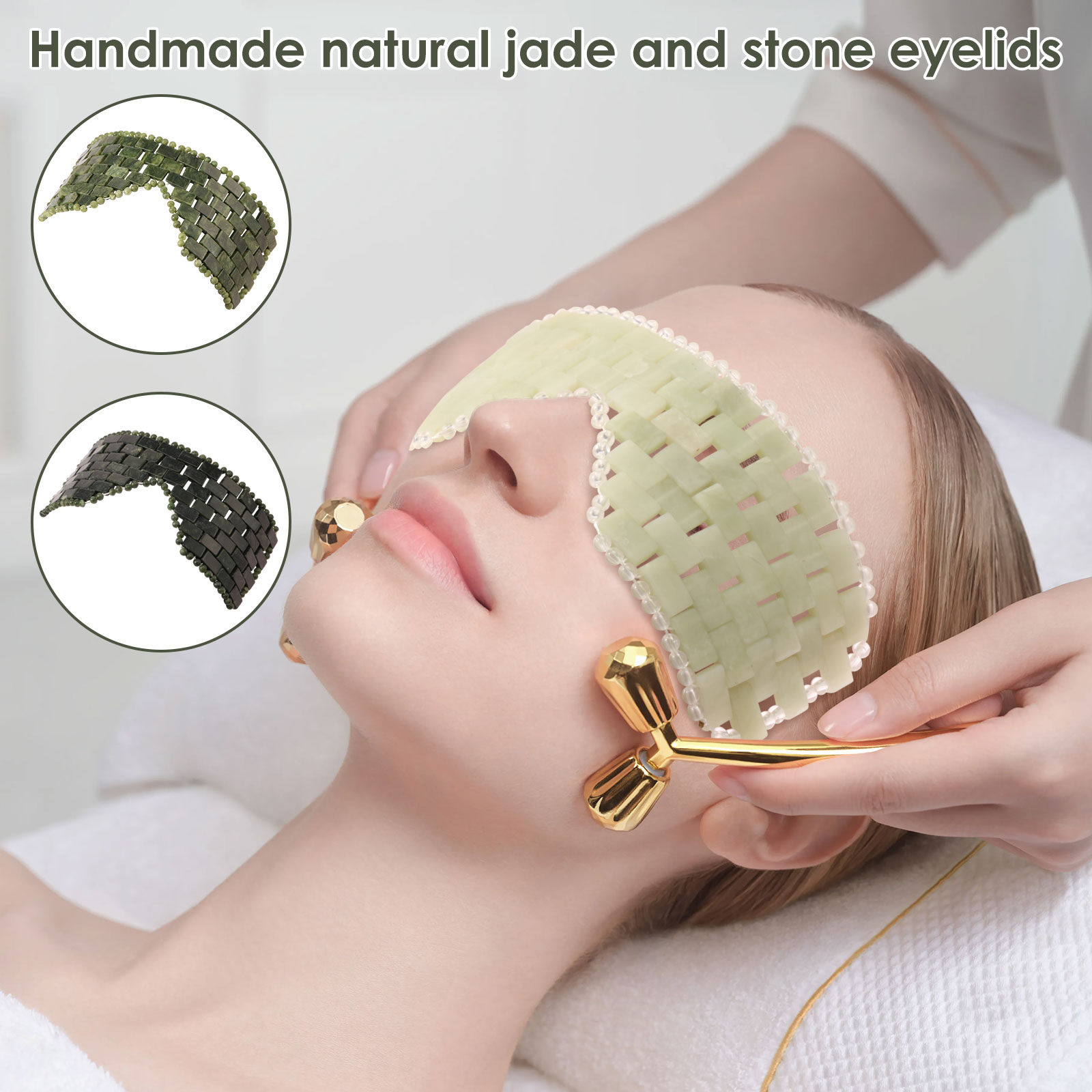 Jade Eye Mask Portable Jade St - Spa Wellness Massage avis et prix