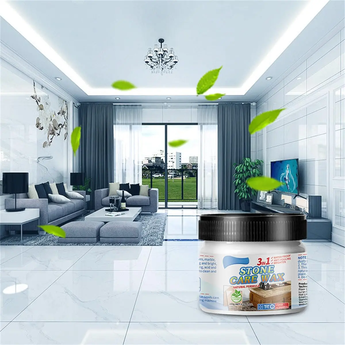 Marble Floor Polishing Kit Pow - Waxing Kit Home avis et prix