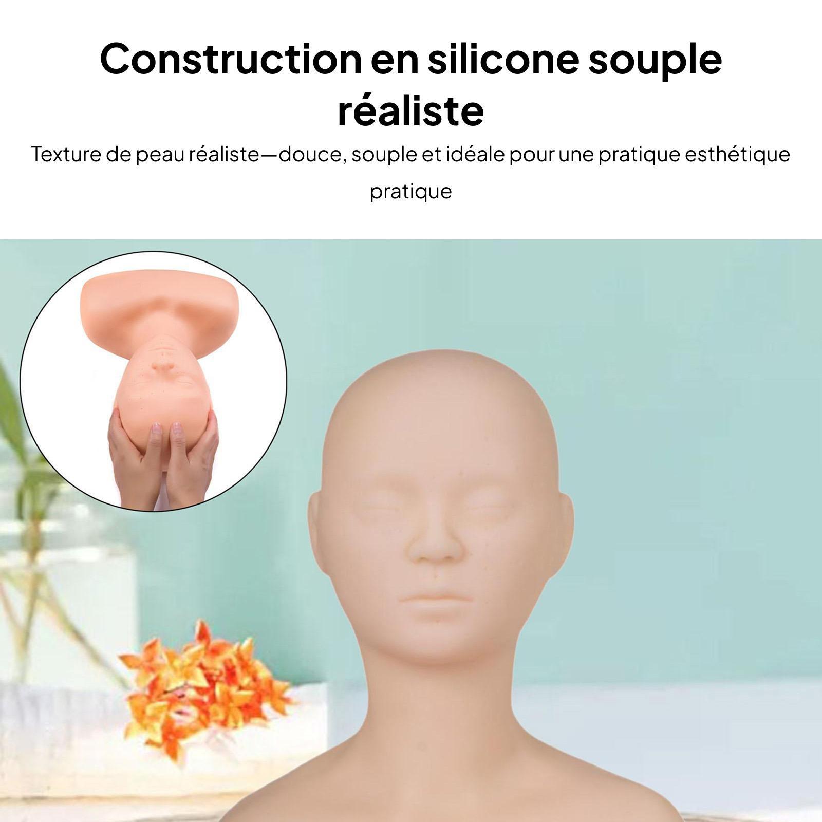 Training Mannequin Head Makeup - Spa Wellness Massage avis et prix